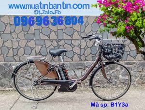 Xe đạp  điện Nhật 3 chế độ chạy: Yamaha